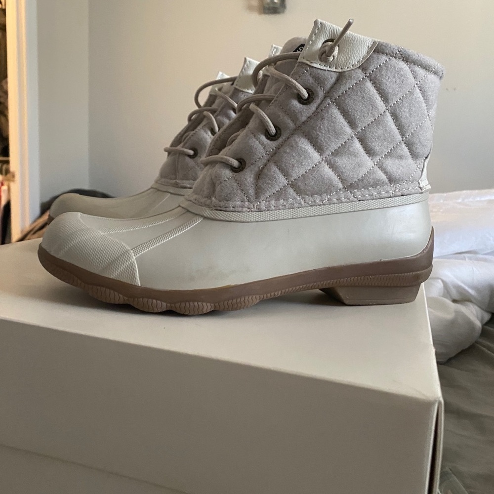 WOMEN'S SPERRY SYREN GULF WOOL QUILT DUCK BOOTS